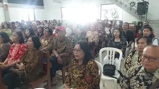 Hai mari berhimpun.Natal 2025 Adiyuswo Gkj Sragen .di GKJ Tawangmangu.