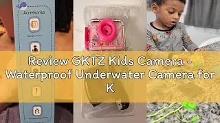 Review GKTZ Kids Camera - Waterproof Underwater Camera for Kids, Christmas Birthday Gifts for Boys A