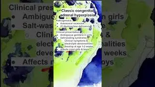 Classic congenital adrenal hyperplasia