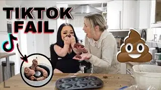 TIKTOK MADE ME DO IT...BAKE VEGAN DONUTS WITH US...HILARIOUS FAIL