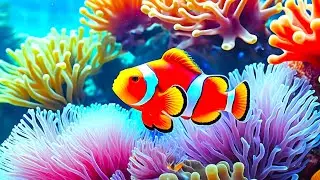The Best 4K Aquarium - Explore the Stunning World of Sea Jellyfish and Beautiful Coral Reef Fish.#76