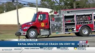 One dead in multi-vehicle crash on Highway 90