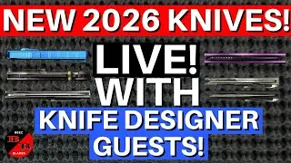 New 2026 Knife REleases! Knife Designer Guests & MUCH MORE! Knife Talk | Knife Community