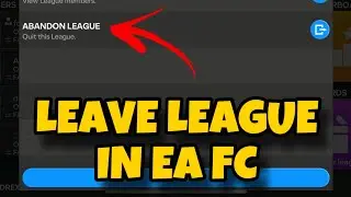 КАК ПОКИНУТЬ ЛИГУ В EA FC MOBILE!