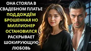 Она стояла в буре со сломанным телефоном    МИЛЛИОНЕР ДИРЕКТОР остановился Садись в мою машину, пока