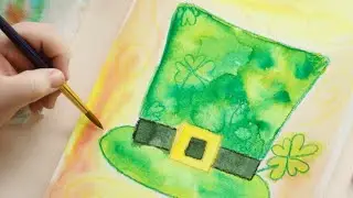 How to Make a Leprechaun Hat | Easy St. Patrick's Day Art Project for Kids from Let's Make Art