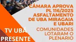 Ubá-MG - TV Ubá - CAMARA MUNICIPAL REUNIAO ORDINARIA- Canal Genito Pires