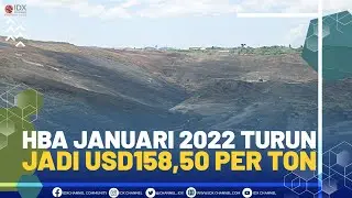 HBA JANUARI 2022 TURUN JADI USD158,50 PER TON