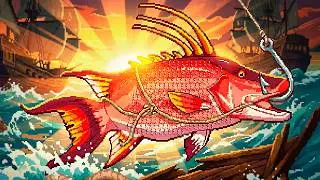 Esse NOVO JOGO DE PESCA é o mais SATISFATÓRIO que ja joguei! Scale the Depths