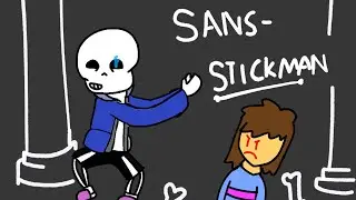 Sans Stickmin - Distraction dance Animated