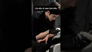 Lần đầu đi xăm h&igrave;nh kiểu 😅 #handsome #traideptiktok #funny #boy #tatoo #shortvideo #m&ecirc;traiđẹp