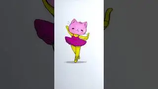 Cat Coloring Pages #cute #pazu #drawing #shorts #youtubeshorts #avatarworld