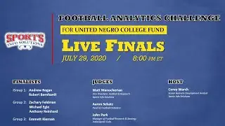SIS Football Analytics Challenge: Live Finals
