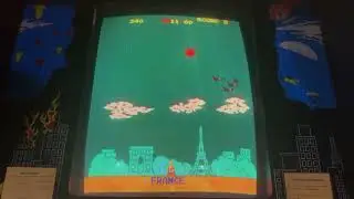 Irem 1981 Red Alert arcade at Funspot