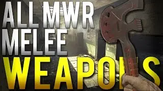 All Modern Warfare Remastered Melee Weapon Animations
