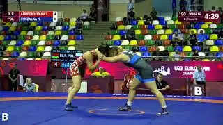 Round 3 WW - 68 kg: Y. ANDREICHYKAV (BLR) v. N. STRZALKA (POL)