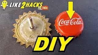 ⚒Como HACER un DISCO de SIERRA para MINITALADRO DREMEL ⚒ How to MAKE a SAW DISC for MOTORTOOL Drill