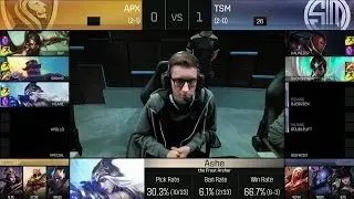 TSM vs APX All Games - NA LCS Summer 2016 W2D2 -Team SoloMid vs Apex