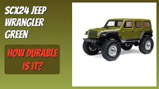REVIEW (2025): SCX24 Jeep Wrangler Green. Features