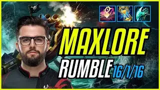 MAXLORE - RUMBLE vs RYZE JUNGLE - EUW CHALLENGER - PATCH 11.9