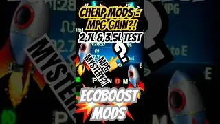 EcoBoost HACK: CHEAP $100 MODS = MPG GAIN?! (2.7L & 3.5L CAI + BOV Test)