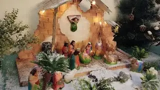 How to make Christmas Crib / ക്രിസ്മസ് പുൽക്കൂട് 