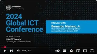 2024 United Nations Global ICT Conference: CITO Interview
