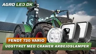 CRAWER PLUG & PLAY LED SYSTEM – på en Fendt 720 Vario | AgroLED.dk