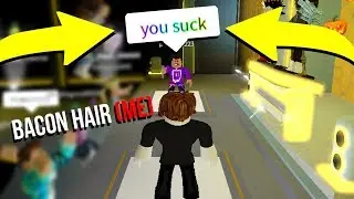 RAP BATTLING AS A BACON HAIR! (Roblox)