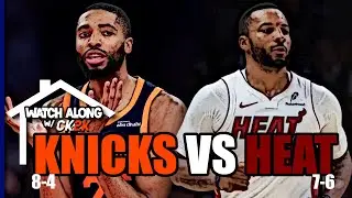 NEW YORK KNICKS VS MIAMI HEAT LIVE PLAY BY PLAY! | WATCH ALONG W/ CK2K