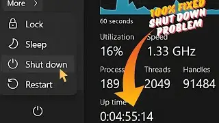 How to fix Laptop not shutting down - Windows 10/11 Laptop/PC not turn off after Clicking shut down