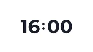 16 Minute Timer