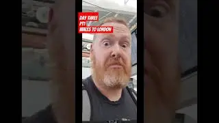 Day Three pt 01: Wales to London! #retro #gaming #travelvlog #adventure #prge