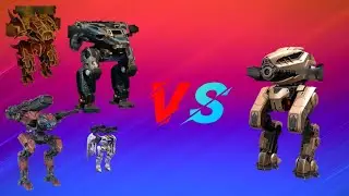 Destrier VS Everything Robots | WR War Robots #warrobotsgameplay #warrobots