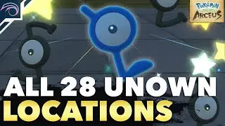 КАК ПОЛУЧИТЬ ВСЕ 28 НЕОБЫКНОВЕННЫХ локаций в Pokemon Legends Arceus | ВСЕ 28 неизвестных локаций