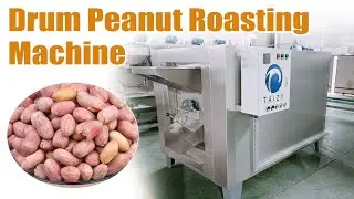 Drum Peanut Roasting Machine | High-Efficiency & Even Roasting 🥜🔥#peanut #roast #roaster #roasting