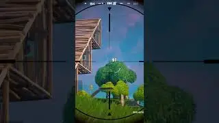 Very Long Shot With Scoped AR in Fortnite #gaming #fortnite