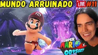MARIO SOFRENDO NO REINO ARRUINADO - Super Mario Odyssey #11