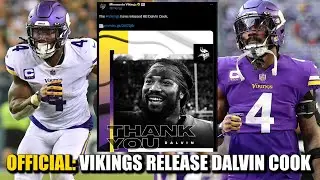 OFFICIAL: Minnesota Vikings Release RB Dalvin Cook