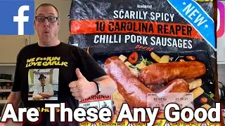 Iceland's Scarily Spicy | Carolina Reaper | Chilli Pork Sausage | Supercool Review
