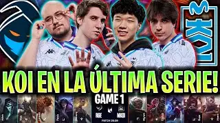 KOI JUEGA LA &Uacute;LTIMA SERIE DE LA FASE!😱RIVAL ETERNO!🔥 - RGE vs KOI Game 1 LEC 2025 ESPA&Ntilde;OL KNEKRO