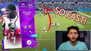 LTD 92 OVR MICHAEL VICK IS SOO FAST! HE CAN DO EVERYTHING! LEGEND VICK GAMEPLAY! MADDEN 21