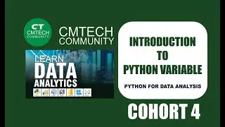 INTRODUCTION TO PYTHON VARIABLE