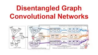 Disentangled Graph Convolutional Networks (Paper Explained)