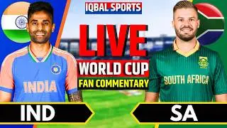 Live: IND vs SA, T20 World Cup Live Fan Chat | Live Cricket Match Today | India vs South Africa Live