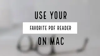 Change Default PDF Reader on Mac