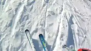 off-piste Cerro Bayo - gopro
