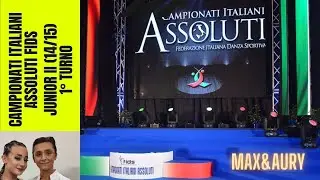 CAMPIONATI ITALIANI ASSOLUTI FIDS 2023 - Junior II Danze Latine - 1° Turno