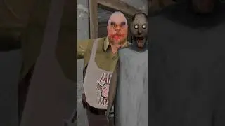 Mr Meat meets Granny and spider mom in Granny Mobile Update #gaming