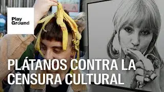 Comen pl&aacute;tanos como forma de protesta.